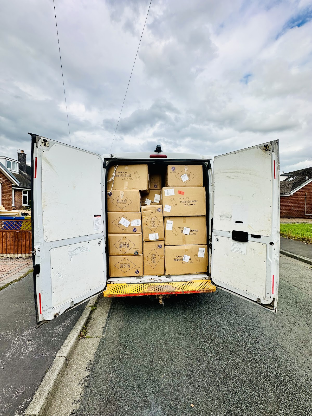 Hedge van and tools in Fulwood, Preston
